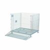 Vestil Mesh Container Gray Galvanized Steel 4000lb Capacity 40" x 48" x 42" VWIRE-48H